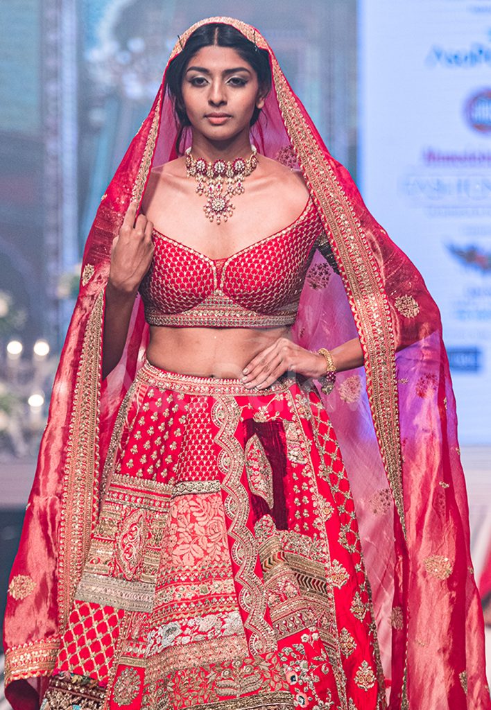 Red Designer Bridal Lehenga Choli1
